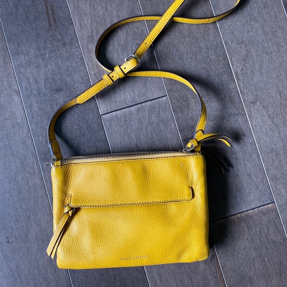 Vince Camuto Mustard Purse - Picture 1 of 3